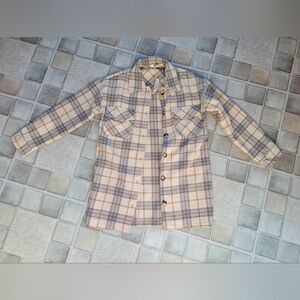 New with Tags Hem & Thread Plaid Shacket Size Small